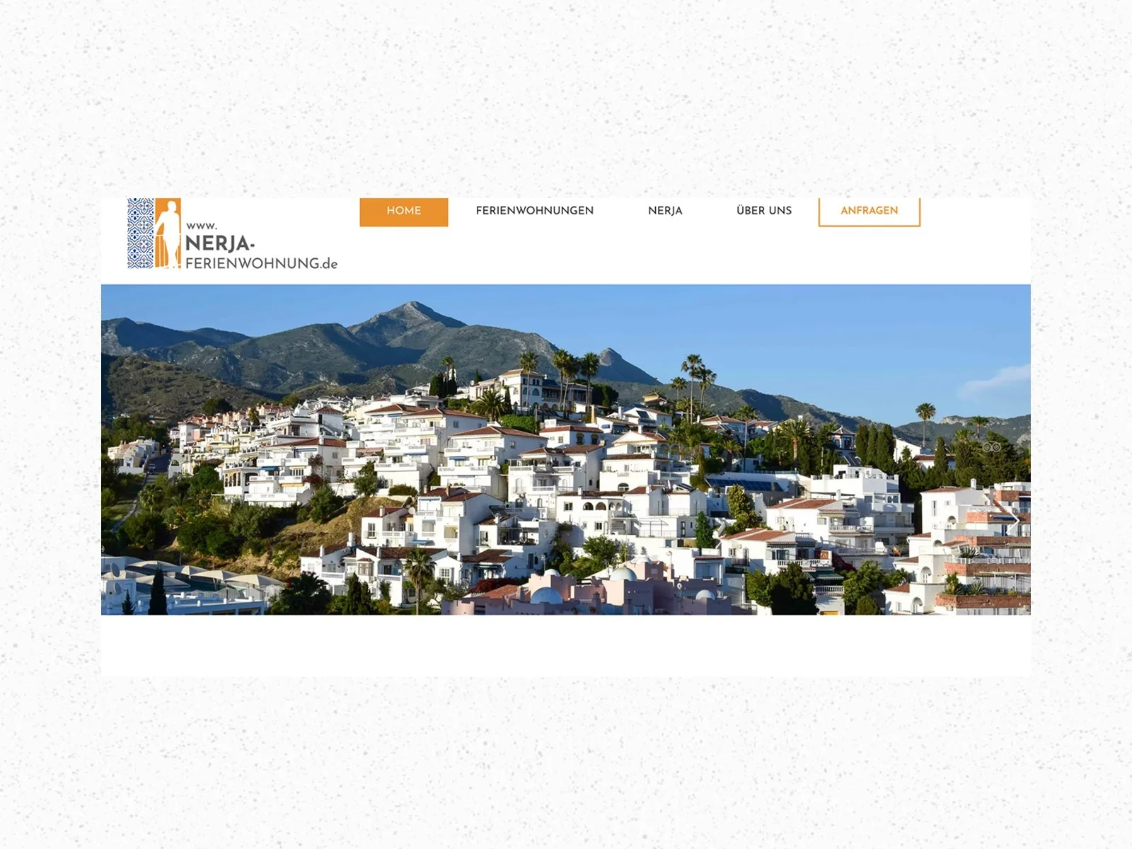 Nerja Referenz für Webdesign, SEO-Struktur, Anfragefluss von PA Digital